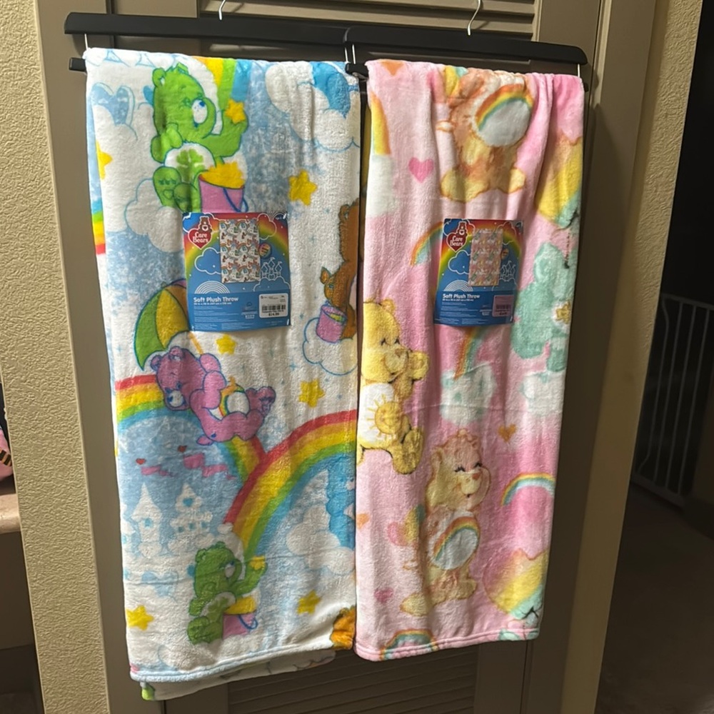 Care Bear blankets